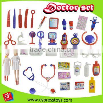 Realistic Kids Doctor Play Set,cartoon Pretend Doctor Toy Set