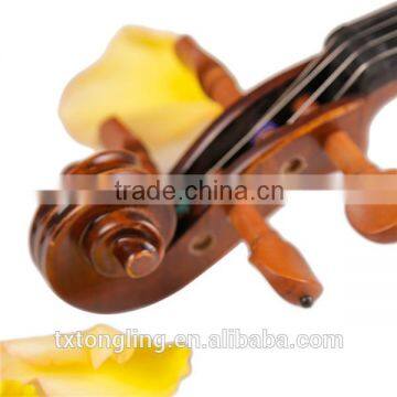 High Quality Stringed Instrument Violin Flamed Matte Violin 4/4 1/8 TL003-1 photo-5