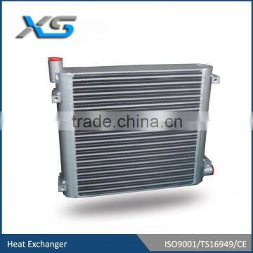 aluminum air cooled single pass high pressure oil heat exchanger