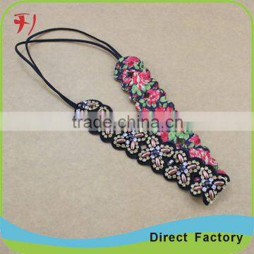 China professional manufacture crystal beads braid trim