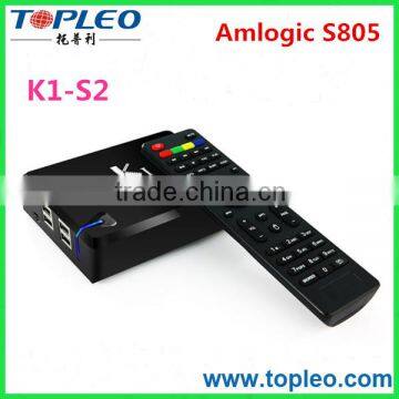 Amlogic S905 KI Plus T2 S2 OTT TV Box Kodi Pre-installed k1 Dvb s2 k1 Plus Quality Choice photo-2