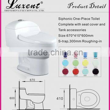 Cheap Sanitaryware Siphonic Single Flush Water Closet One Piece Toilet photo-4