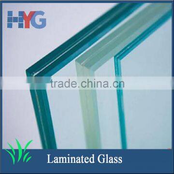 3mm+0.38mm+3mm tempered laminated glass manufacturer price