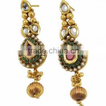 Indian Polki Style Necklace Sets photo-4