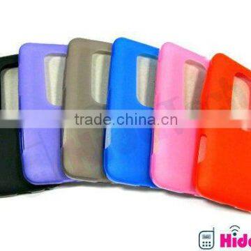 for HTC Shooter evo 3d case matte back cover tpu case,black,rad,pink,blue,white,Purple, gray