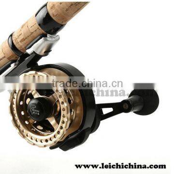 6061 T6 aluminum machine cut fishing raft fishng reel