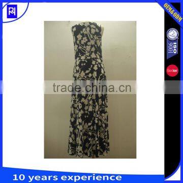 Trailing Flower Print Maxi Dress photo-2
