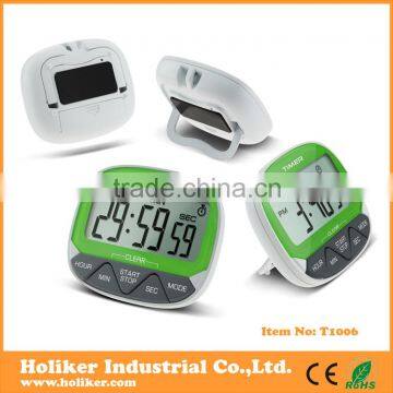 fashion high quality timing countdown digital timer with hook and bracket and magnet