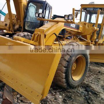 original grader 140H used motor grader caterpillar grader for sale