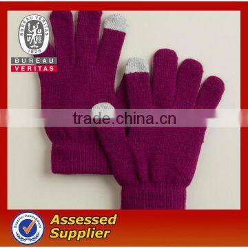 hot-selling soft touchscreen gloves