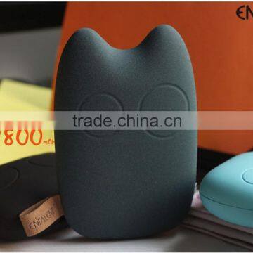 power supply Portable Cat Power bank 7800mAh