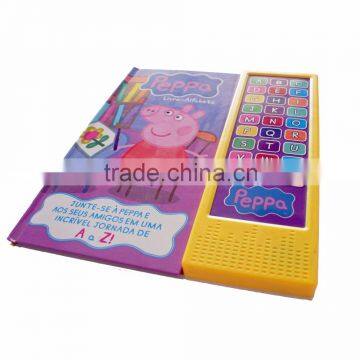 factory supply electronic book play and sound learning book for children