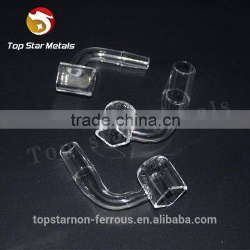 Square Bowl Domeless Quartz Banger Nail With Clear Joint 10mm ,14mm or 18mm photo-3