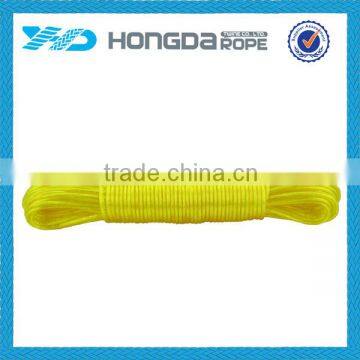 2.5mm plastic yellow folding clothesline