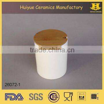 Ceramic Condiment Set, Spice Jar With Spoon photo-2