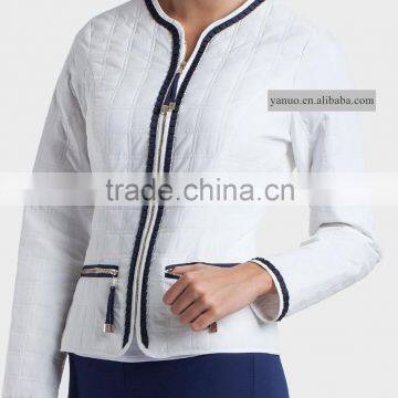 Eurpean fashion slim new winter style coat, long women casual quiting jacket