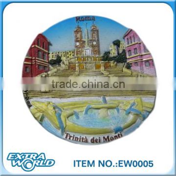 handpaint polyresin 3D souvenir magnets for souvenir gifts