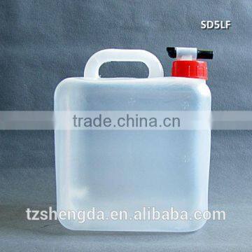 5liter plastic folding water jerrycan