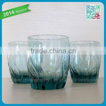 Special Designed Shot Glass Cup Glass Material Shot Glassware Machine Blown Colored Shot Glasses