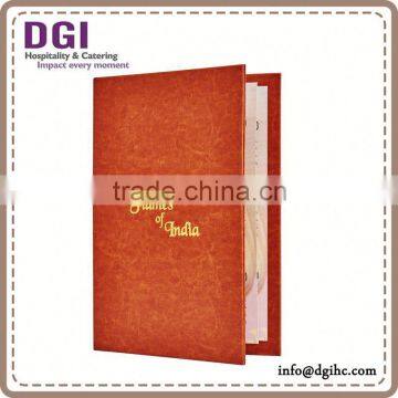 High Quality Restaurant Amenities Hotel / Drink Cover for Sale /note Pad