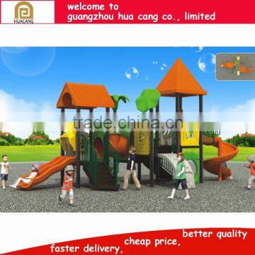 H30-1099 Middle size happy animal theme outdoor playground equipment