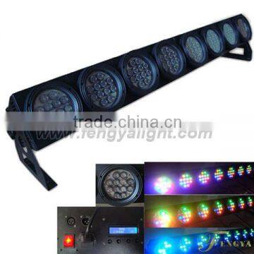 96x3w RGBW LED Audience blinder / led washer bar