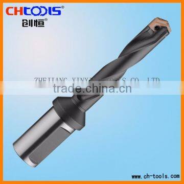 The lateral fixtion type flange shank spade drill