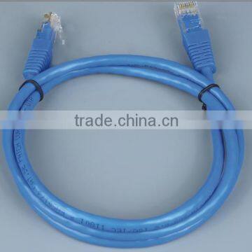 UTP Cat5e with RJ45 network cable China Manufacturer network cable