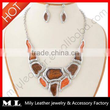 Hot sell fashion wedding jewelry set custom MLJS 21