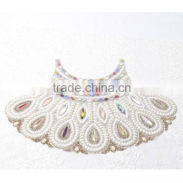 High quality wedding dress rhinestone Crystal Appliques For Dresses india saris