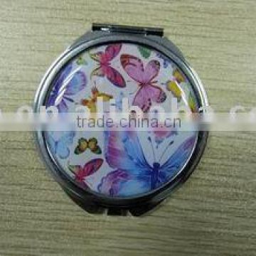 round mirror/metal cosmetic mirror /metal makeup mirror