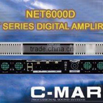 C-MARK NET6000D digital amplifier with DSP