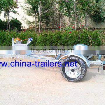 CE Small Galvanized Jetski Trailer