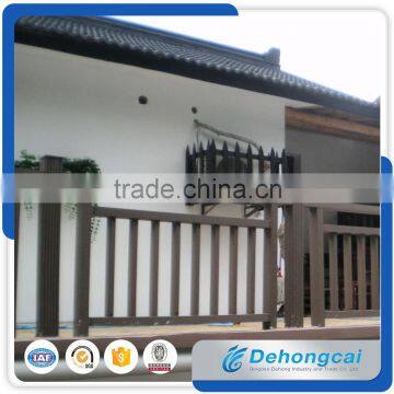 Modern Hot Galvanized Decorative Residential Styles Wrought Iron Fence