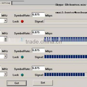 Qam DVB-C to Qam DVB-C Modulator TransModulator (4in1 QAM/DVB-C RF In,4in1 QAM/DVB-C RF Out)