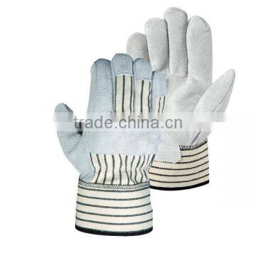 buffalo leather rugged wear work gloves