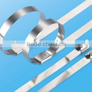 Ball lock stainless steel cable ties factory