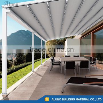 Retractable Pergola Roof/Retractable Pergola Awnings For Rain