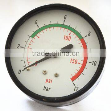 china manufactur supply air compressor pressure gauge