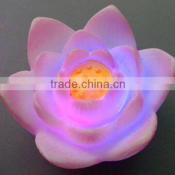 Colorful Water-proof LED Lotus Light