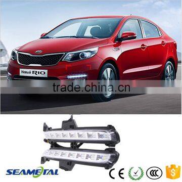 12V Car LED DRL Daytime Running Lights For KIA K2 RIO 2015 Modification LED Fog Lamp                        
                                                Quality Choice