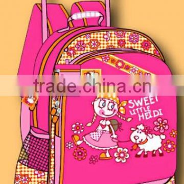 Popular Trolley Schoolbag Backpack for Children