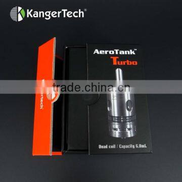 100% Original Kanger E Cigarette Dual Tank Dual Coil Atomizer kanger Huge Vapor Aerotank Turbo