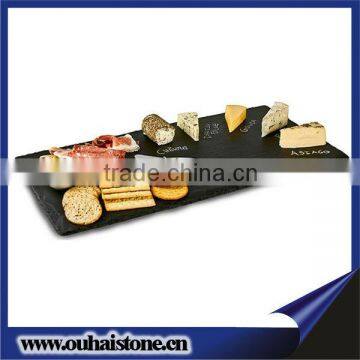 Hot sale restaurant slate stone serving thin tray