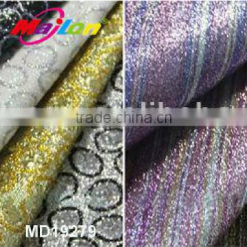 Glitter design PU leather for Sandal with fashionable surface