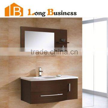 LB-JX2038 MDF cabinet for bathroom with under mounted basin