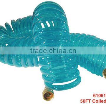 50FT Flexible PU Coil Garden Water Hose