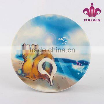 decorative ceramic wall plates wholesale home decor made in china