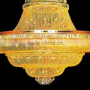 Big Empire Hotel Lobby Crystal Chandelier photo-3