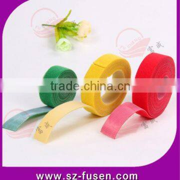 Plastic Hook and Blue Soft Loop Back to Back Cable Ties, Double Sided Hook and Loop photo-2